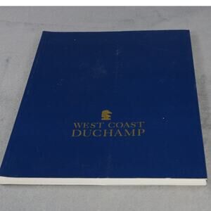 West Coast Duchamp Bonnie Clearwater Art Book Softcover Grassfield Press 128pp